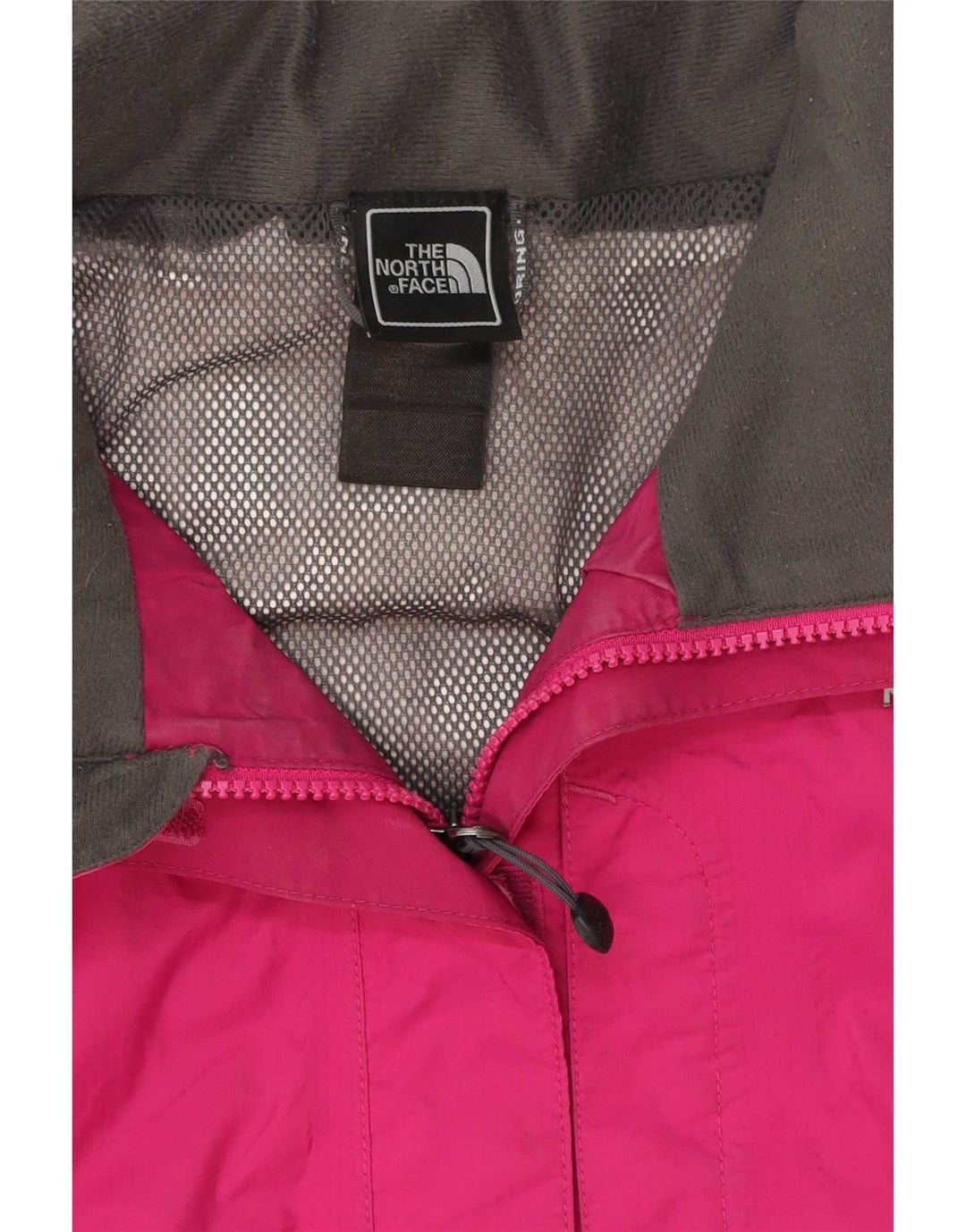 The North Face Damen Hyvent Kapuzen-Regenjacke UK 14 Mittelrosa Polyester