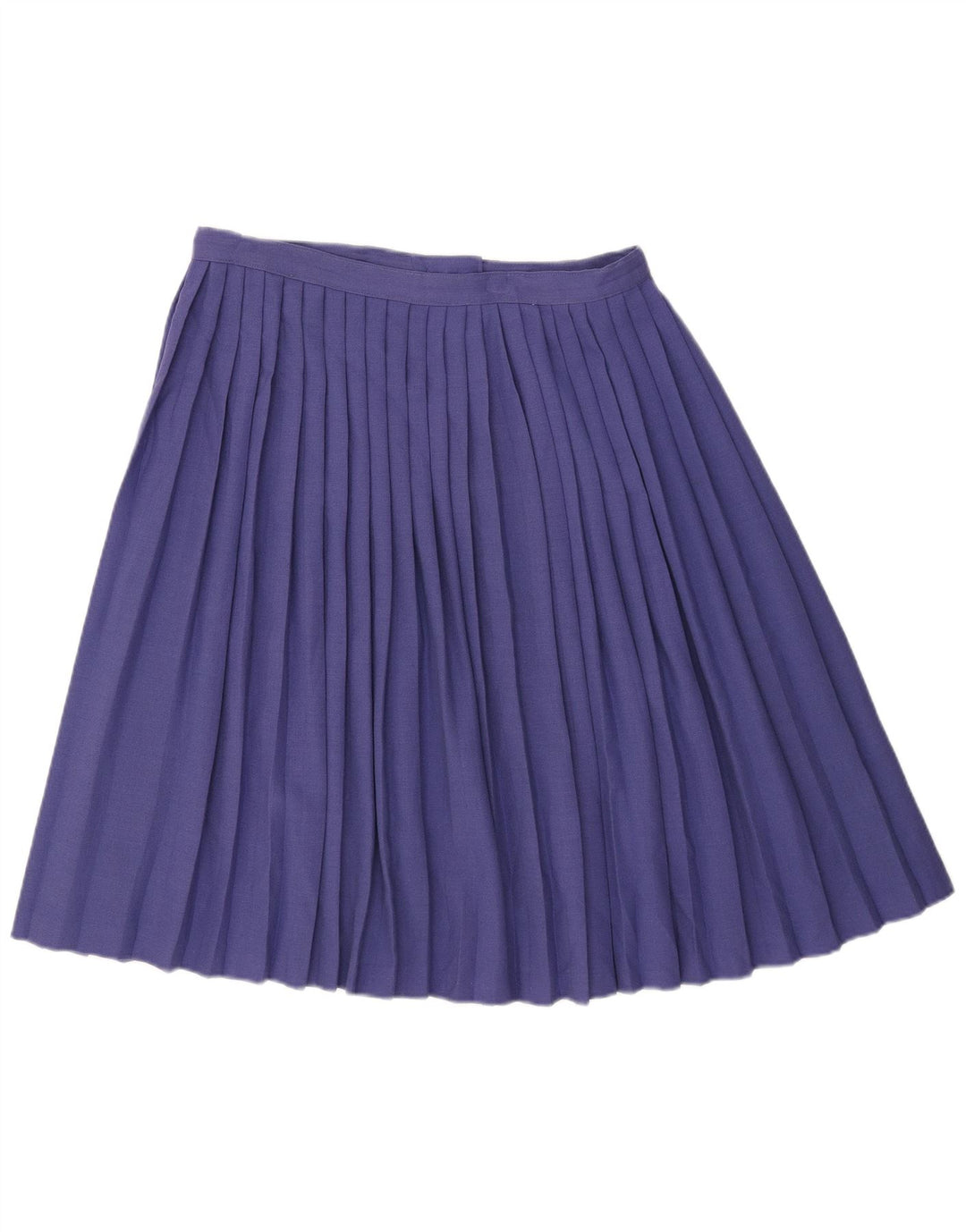 Vintage Womens Pleated Skirt W32 Large  Purple
