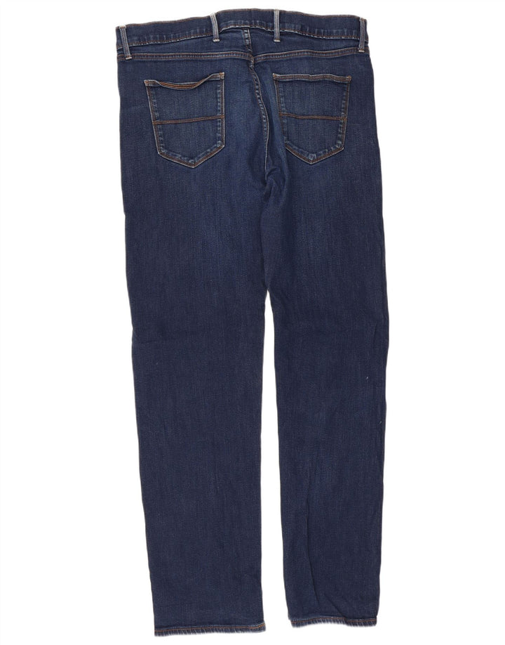 Marks & Spencer Mens Straight Jeans W38 L33 Blue Cotton