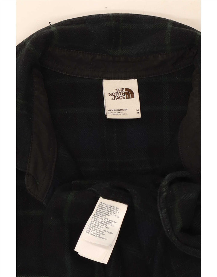 The North Face Camisa De Franela De Algodón A Cuadros Azul Marino Mediano Hombre