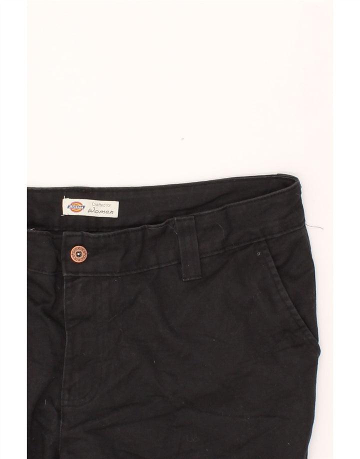 DICKIES Womens Straight Cargo Trousers W36 L32 Black Cotton Vintage Dickies and Second-Hand Dickies from Messina Hembry 