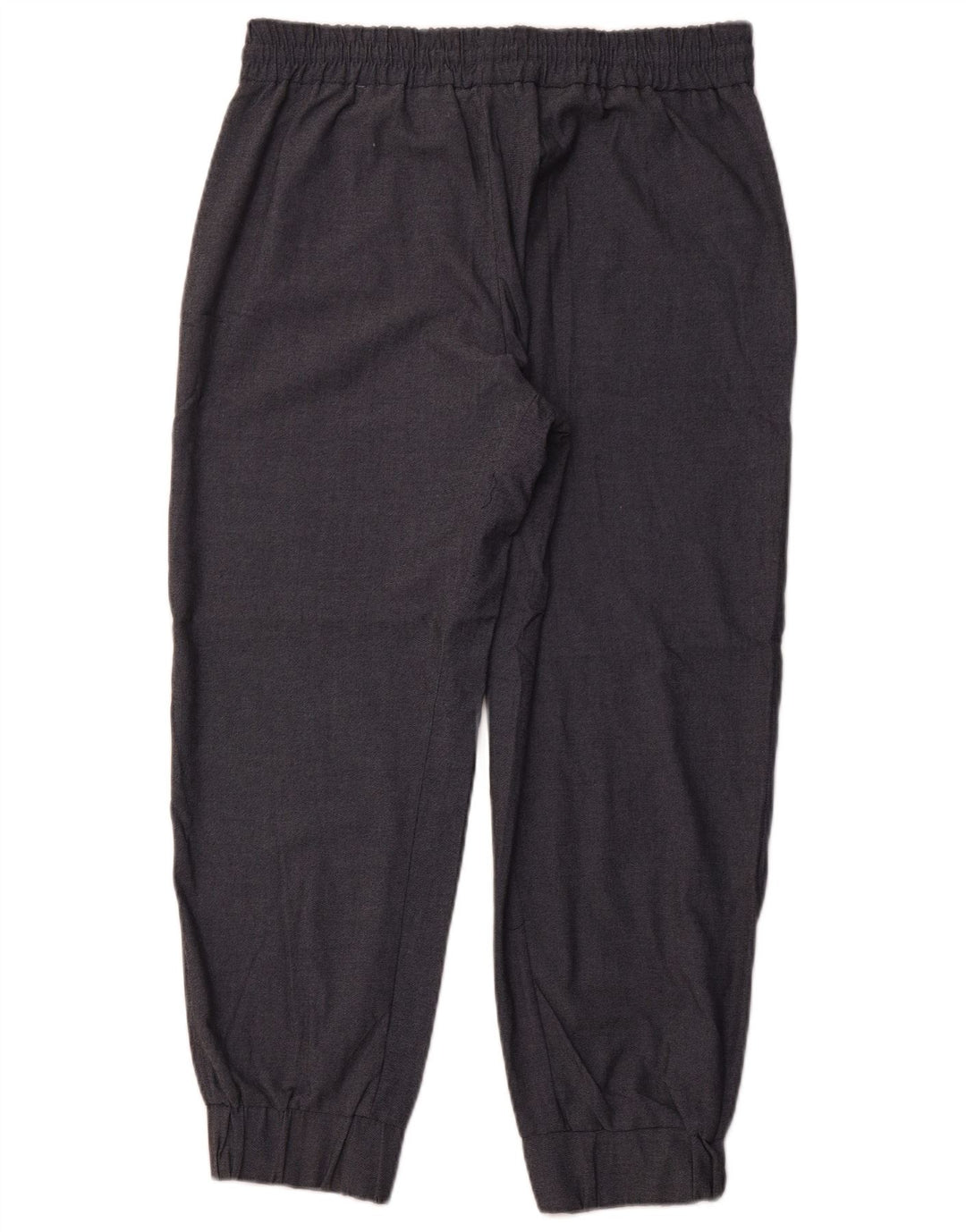 ZARA Womens Joggers Chino Trousers XL W32 L27  Grey Polyester