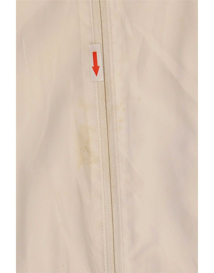 Puma Mens Tracksuit Top Jacket Large White Colourblock Polyester