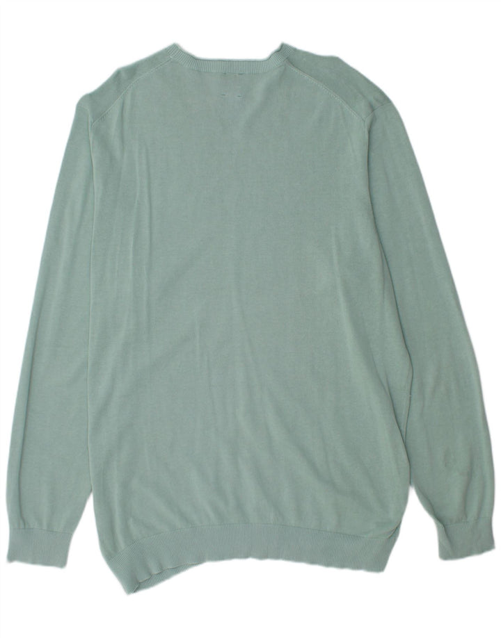 Maglione maglione girocollo da uomo MURPHY & NYE 3XL turchese