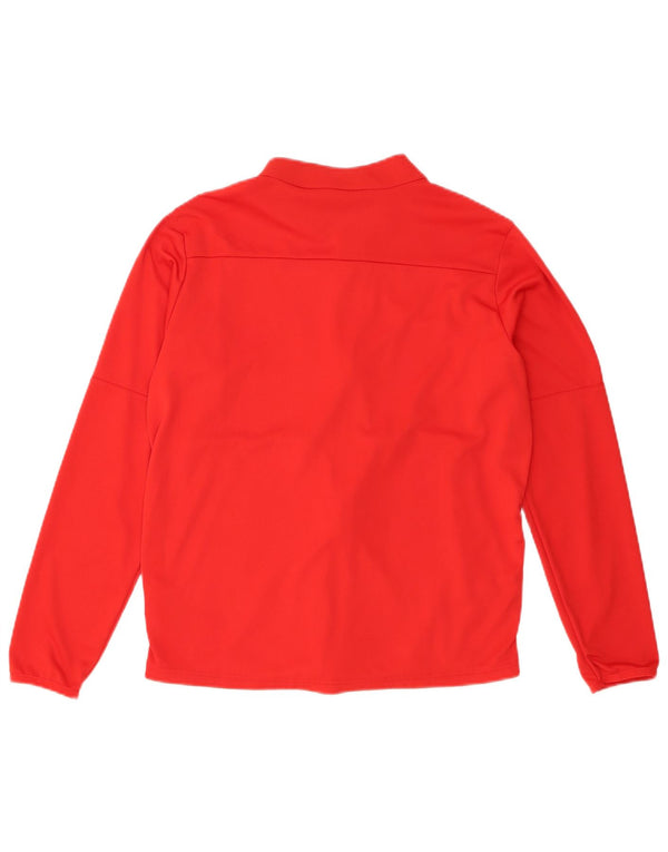 Nike Boys Dri Fit tréningruha felső kabát 13-14 éves XL piros poliészter
