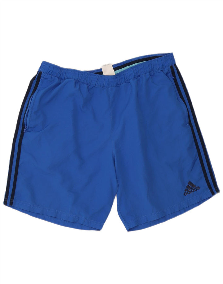 Adidas Mens Sport Shorts XL  Blue Polyester