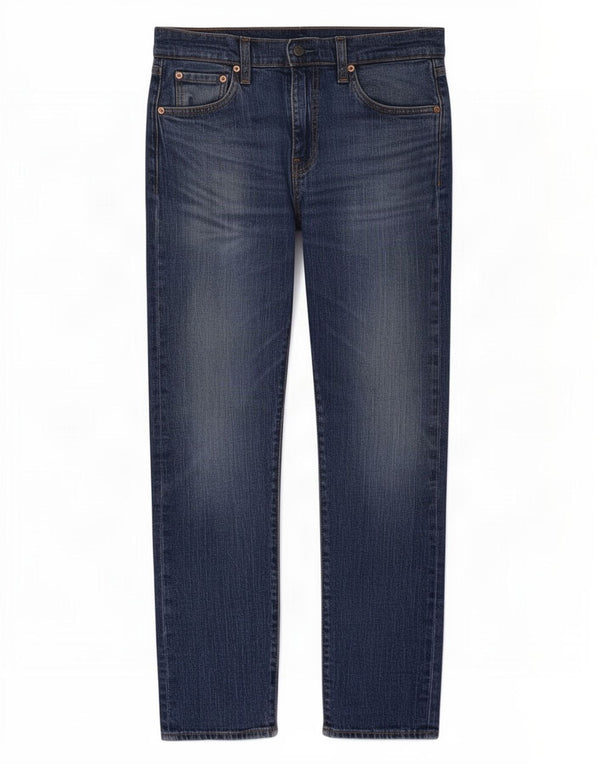 Levi's Mens 502 Tapered Jeans W30 L30 Blue Cotton