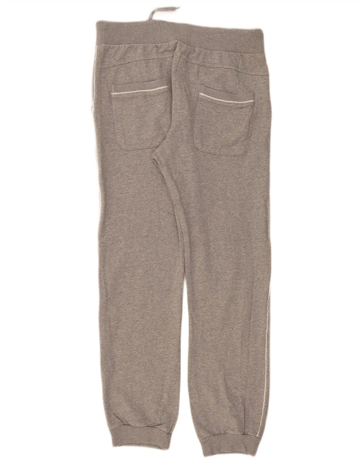 Champion Mens Graphic Tracksuit Trousers Joggers Medium Grey Flecked Cotton