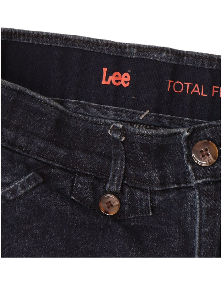 LEE Dame denim Shorts US 8 Medium W28 Marineblå Bomuld