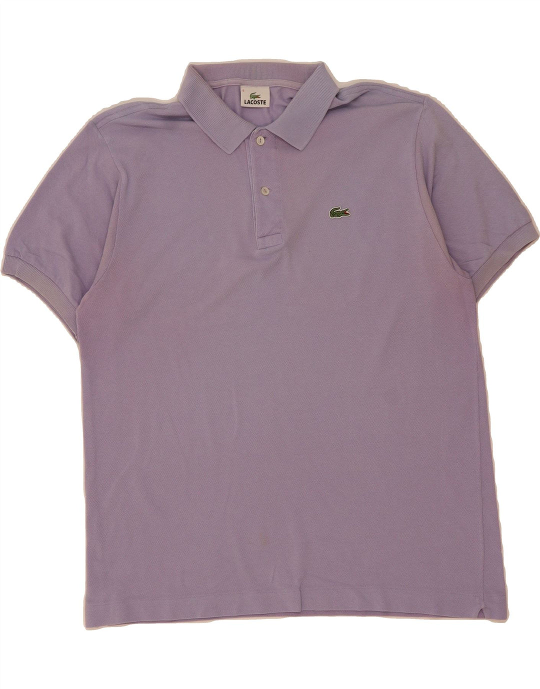 LACOSTE Mens Polo Shirt Size 5 Large Purple Vintage Lacoste and Second-Hand Lacoste from Messina Hembry 