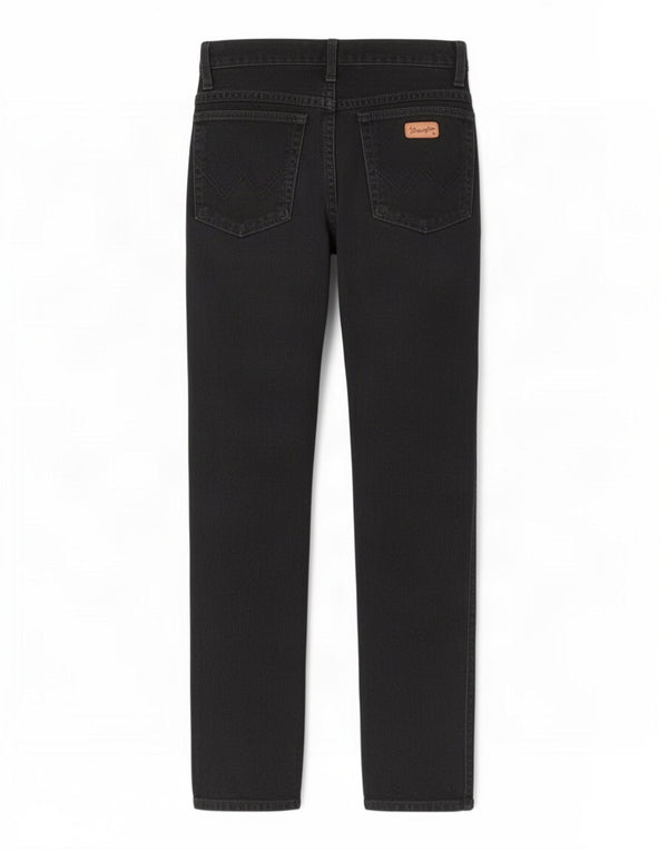 Wrangler Jean Droit Texas Homme W32 L34 Noir Coton