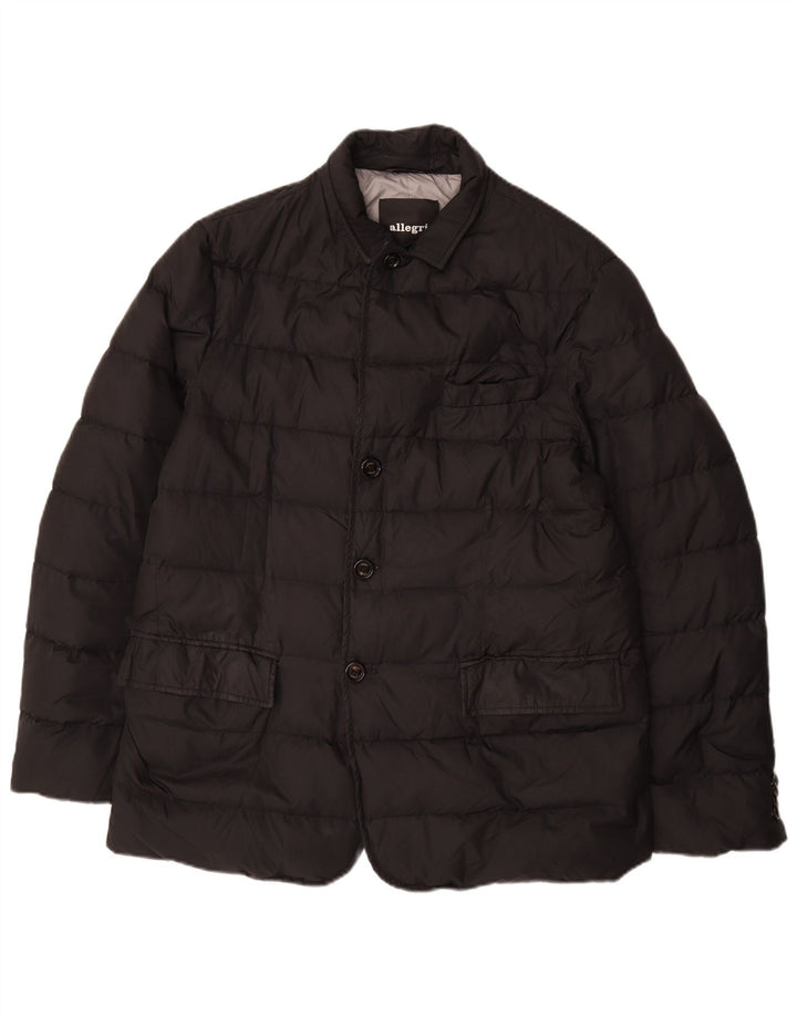Allegri Herre Polstret Jakke IT 54 2XL Sort Polyester