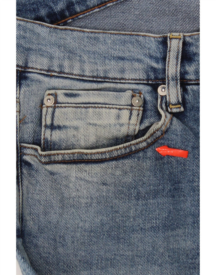 Zara Mens Slim Jeans Size 42 Large W32 L31 Blue