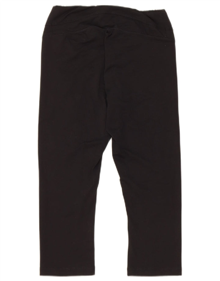 The North Face Womens Capri Leggings UK 10 Small Black Polyester