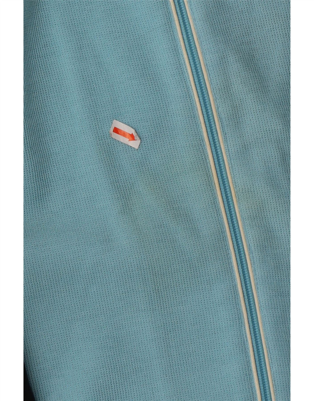 LOTTO Womens Tracksuit Top Jacket UK 14 Medium Blue Colourblock Cotton Vintage Lotto and Second-Hand Lotto from Messina Hembry 