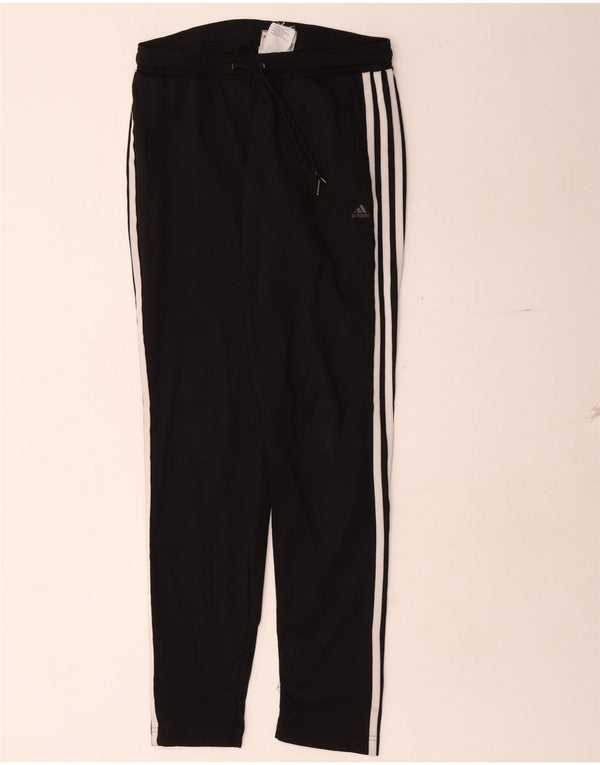 Adidas Womens Climalite træningsdragt Bukser UK 8/10 Small Black Polyester