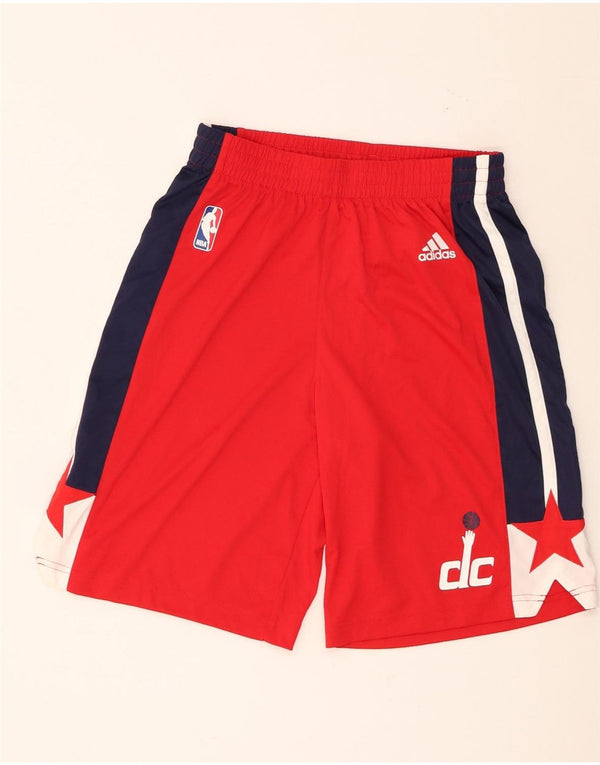 Αθλητικά σορτς Adidas Boys Washington Wizards 13-14 ετών Κόκκινο χρώμα
