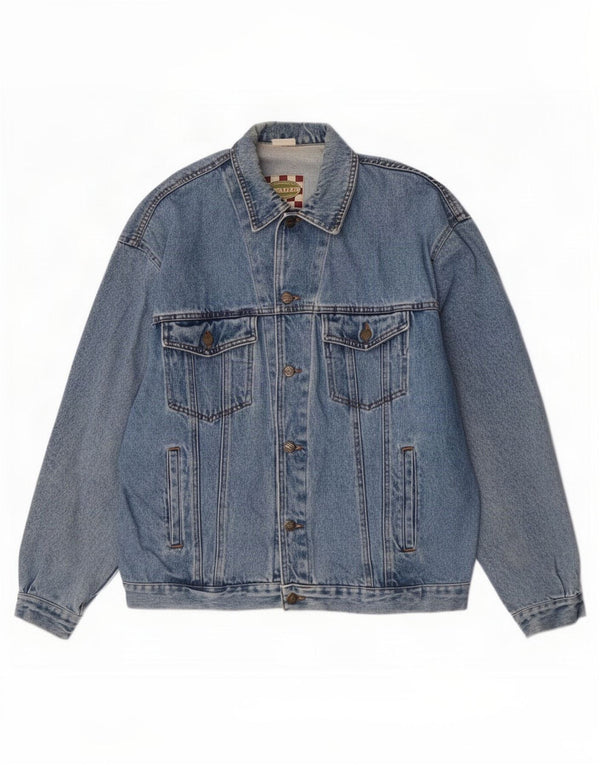 CLARK Chaqueta vaquera para hombre ES 42 XL Azul