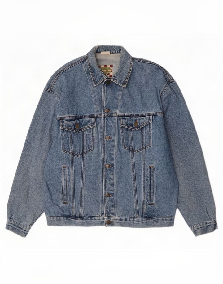 CLARK Chaqueta vaquera para hombre ES 42 XL Azul