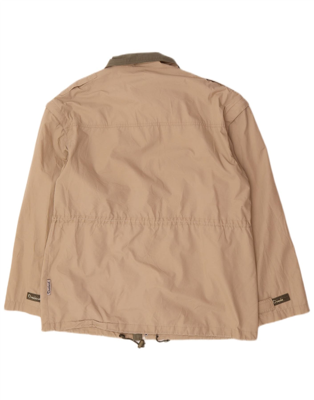 Overland Herre Utility Jacket UK 42 XL Beige Bomuld