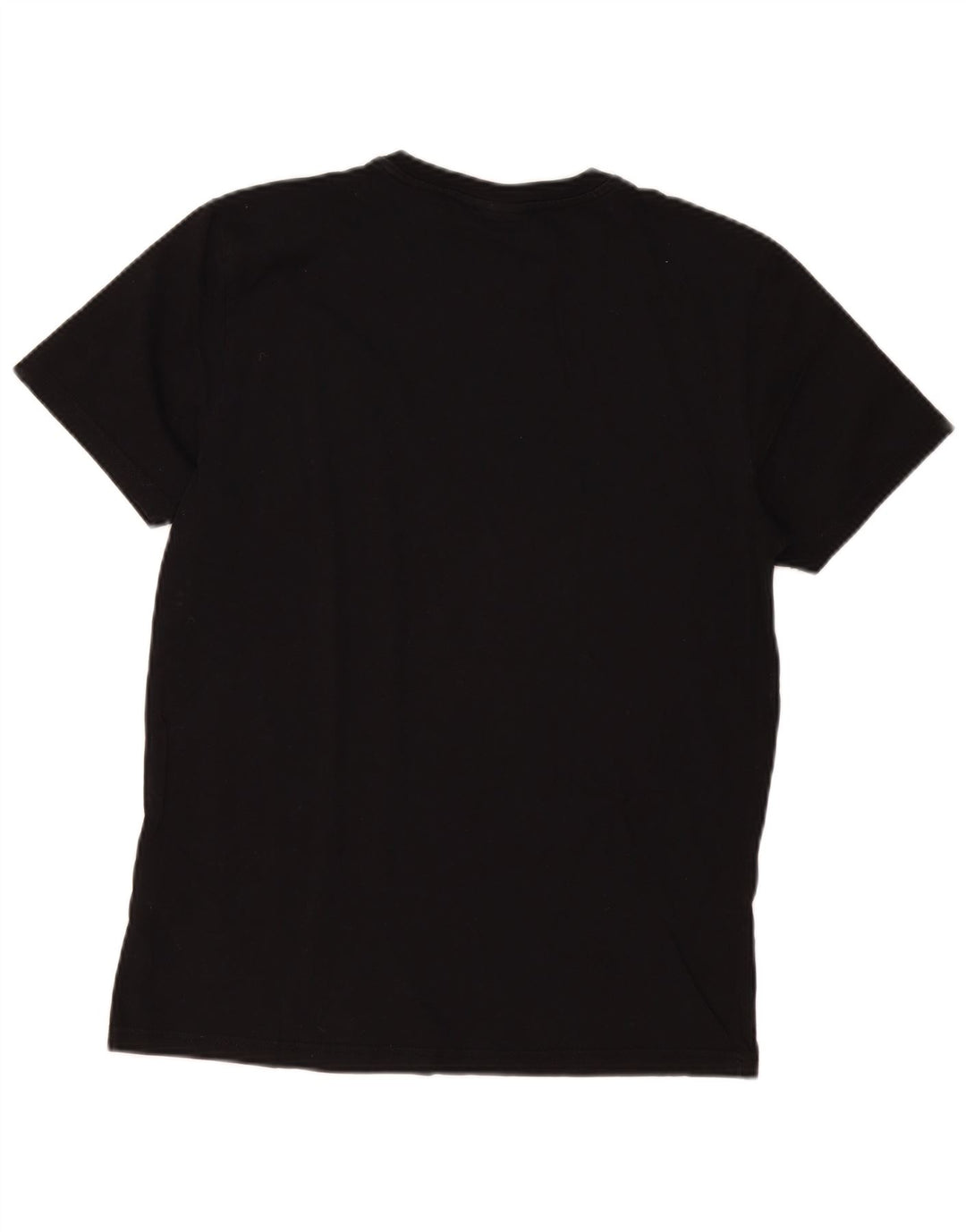 Napapijri Herre T-Shirt Top Medium Sort Bomuld