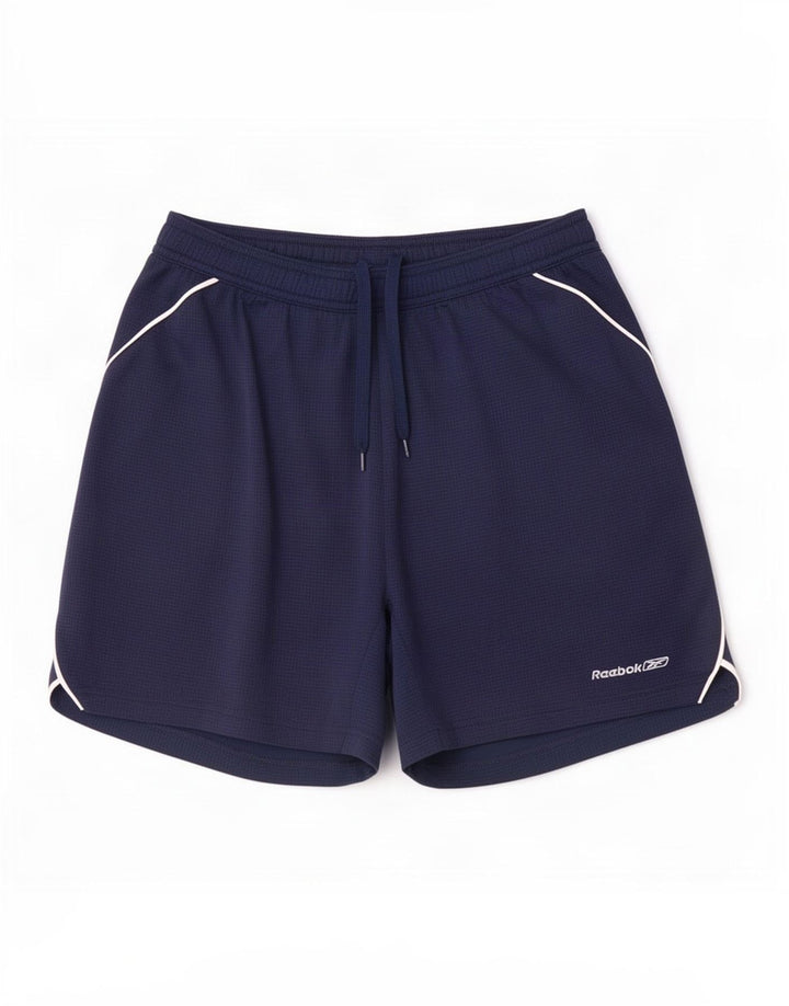 Reebok Herren-Sportshorts, klein, marineblau, Polyester
