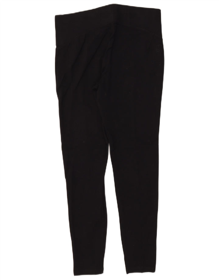 MARKS & SPENCER Womens Leggings UK 14 Large Black Viscose