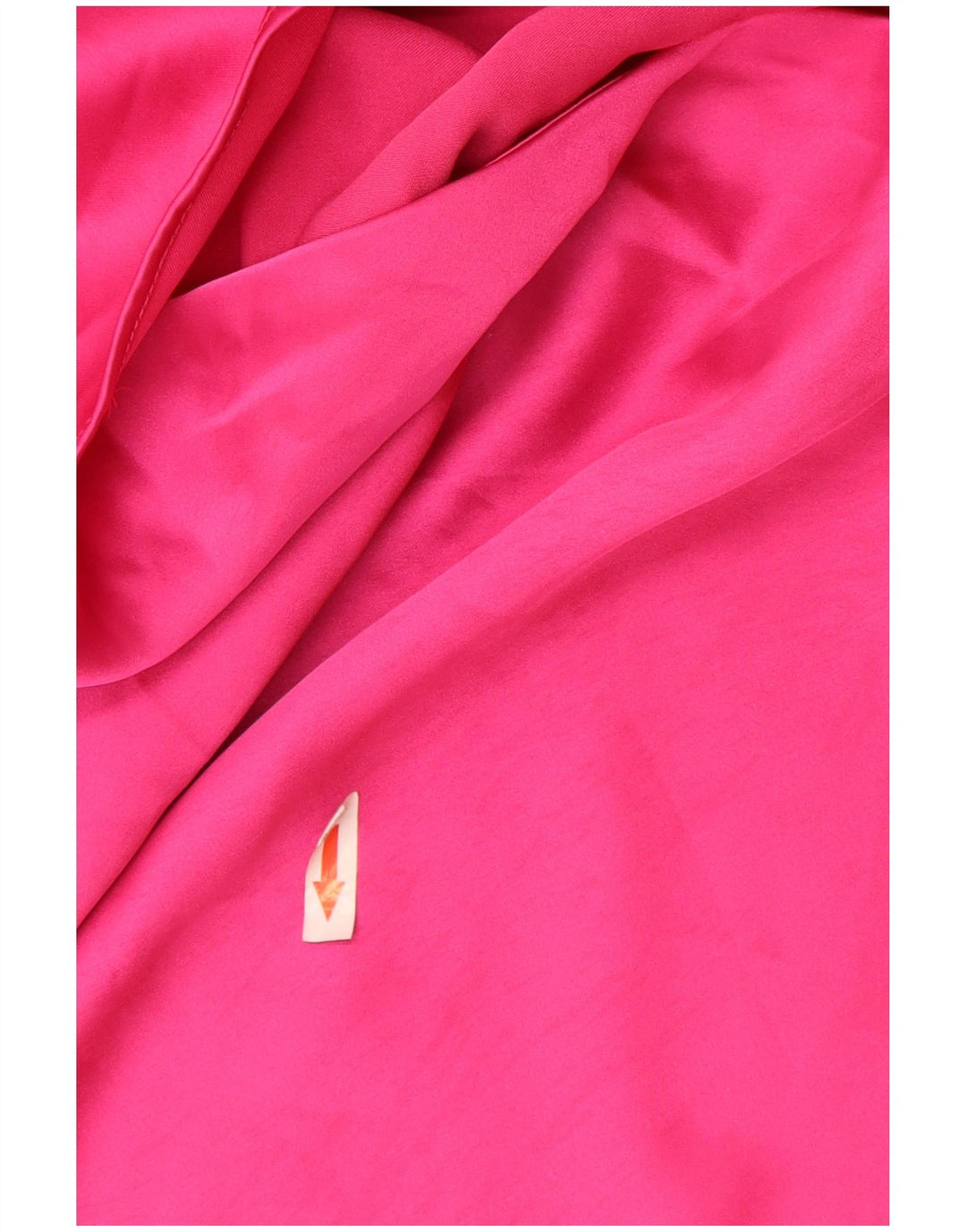 Zara Womens Long Sleeve A-Line Dress UK 14 Medium Pink Polyester