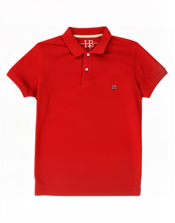 Harmont & Blaine Mens Polo Shirt Small Red Cotton