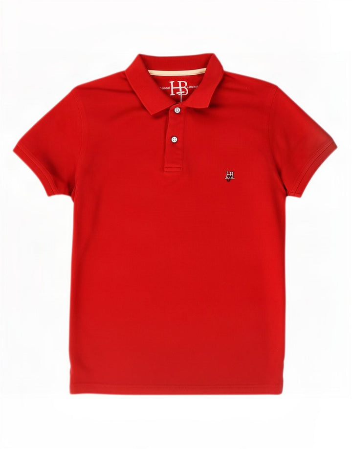 Harmont & Blaine Mens Polo Shirt Small Red Cotton