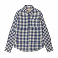HOLLISTER Mens Shirt Small Blue Gingham Cotton