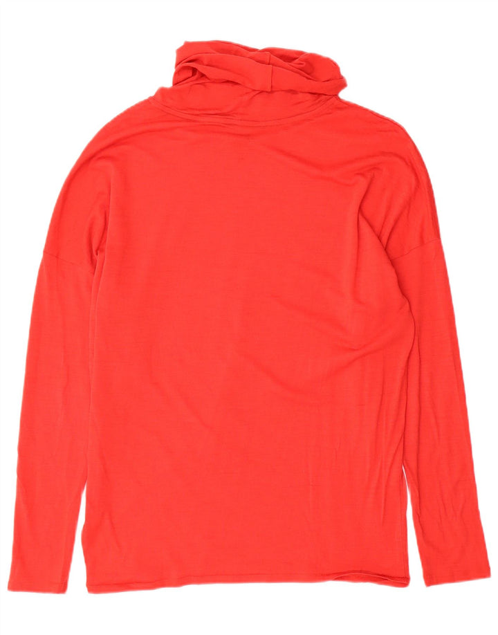 Nike pentru bărbați Dri Fit Top cu mânecă lungă, lână roșie medie