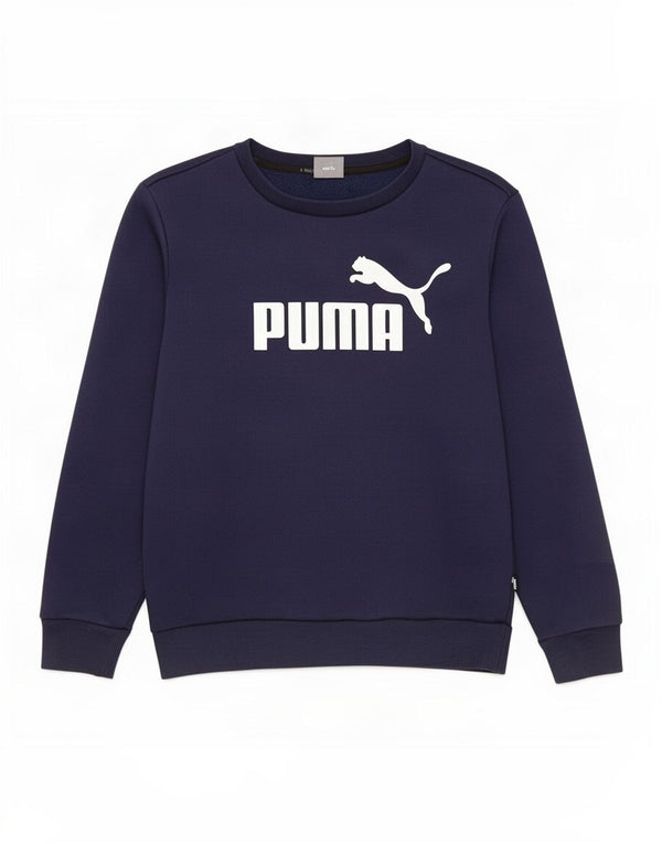 Puma Herren Grafik-Sweatshirt-Pullover, klein, marineblau, Baumwolle