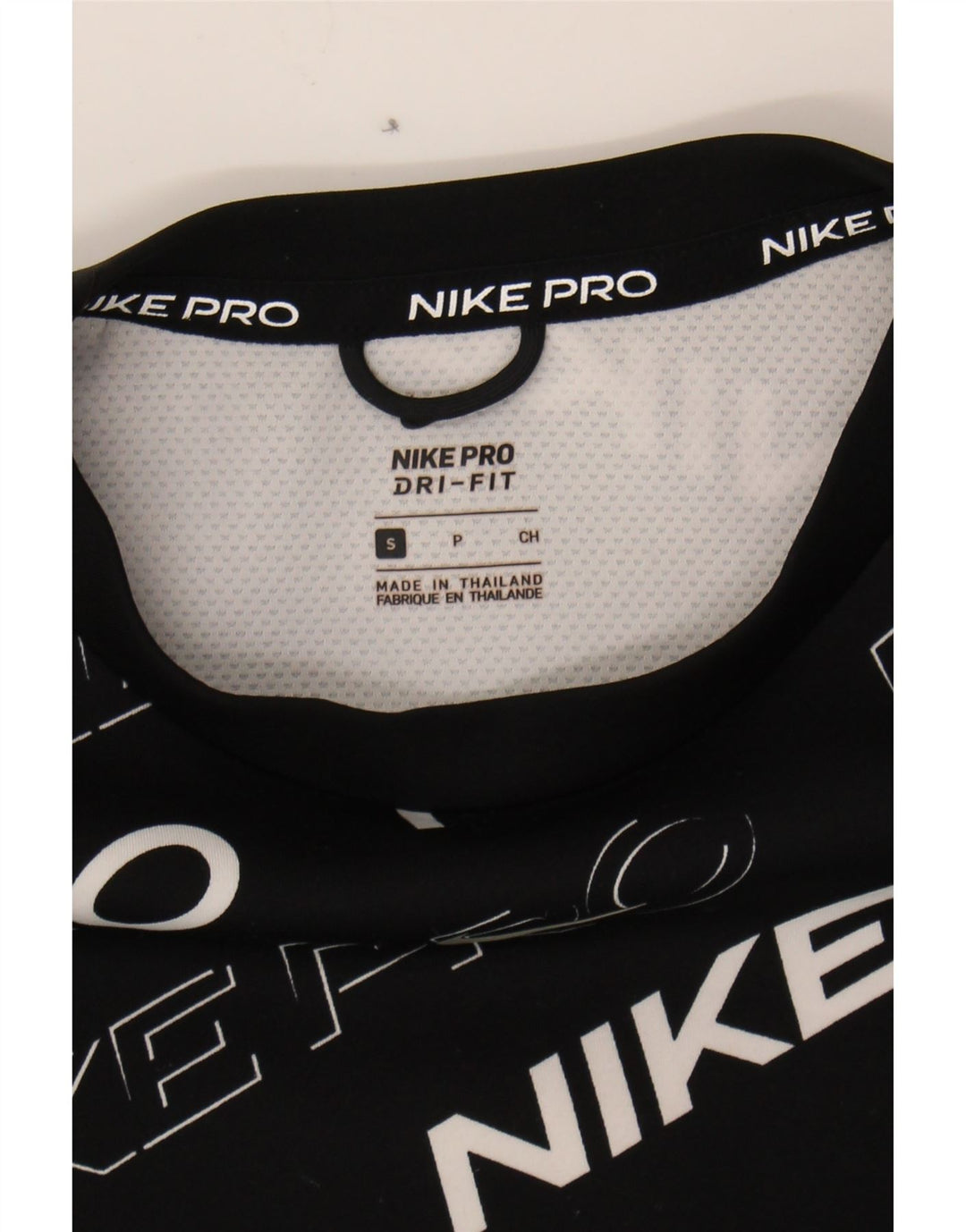NIKE Womens Dri Fit Oversized Graphic Sweatshirt Jumper UK 10 Small Black Vintage Nike and Second-Hand Nike from Messina Hembry 