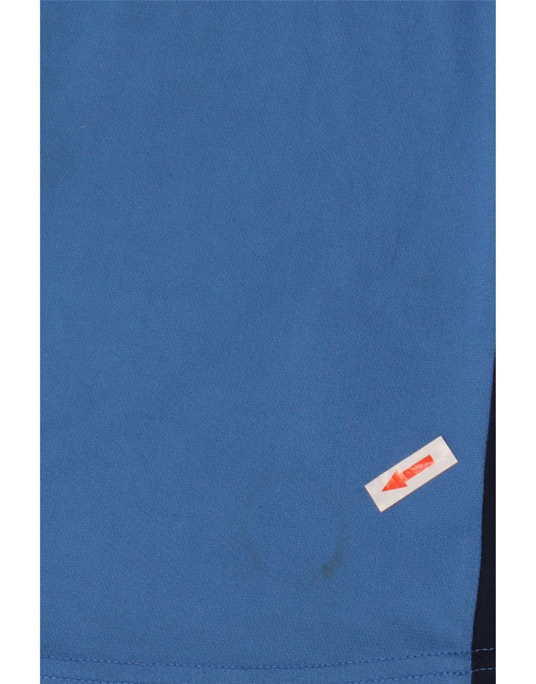 Nike T-shirt pour femme US 4/6 Petit Bleu Colorblock Polyester