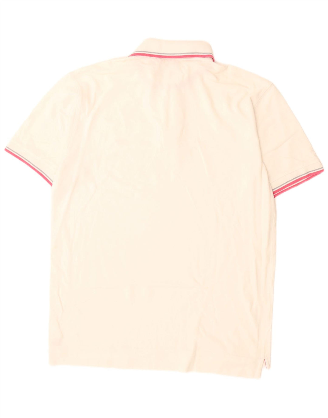 Gas Mens Polo Shirt XL White Cotton