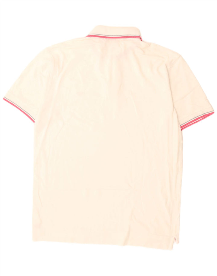 Gas Mens Polo Shirt XL White Cotton