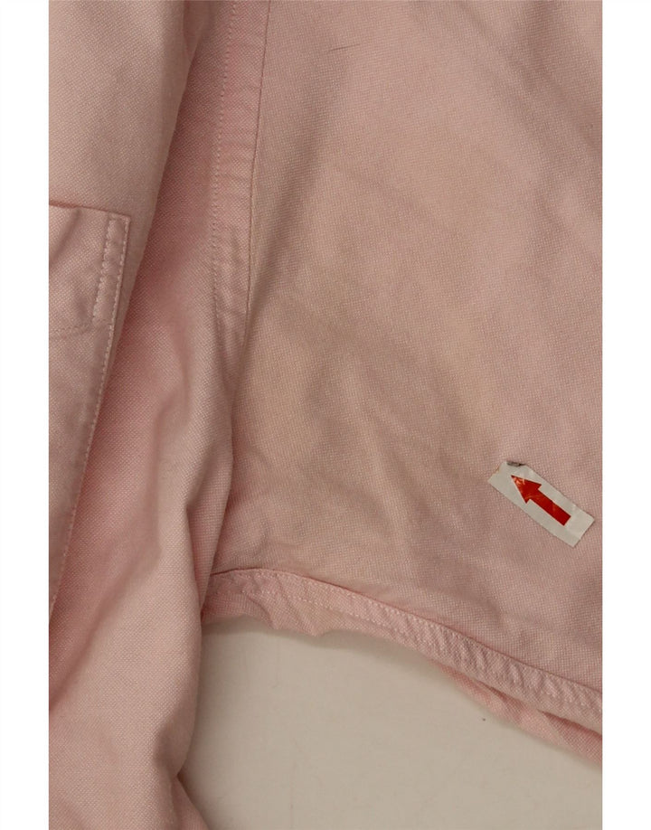 Tommy Hilfiger Mens Shirt Medium Pink Cotton