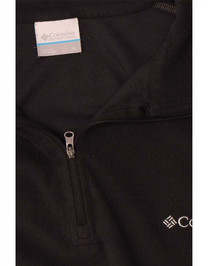 Columbia Herre lynlås hals Fleece Jumper XL Sort Polyester