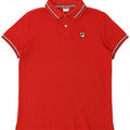 Fila herre poloshirt XS rød bomuld