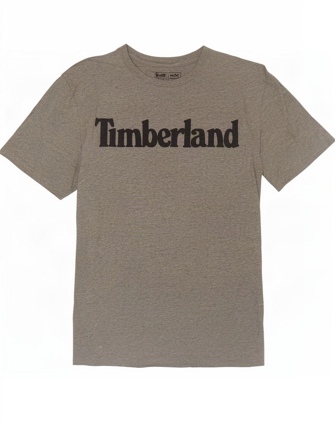 Timberland Mens Regular Fit Graphic T-Shirt Top Medium Grey Cotton