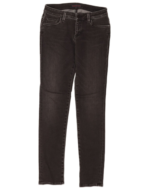 Trussardi Womens Skinny Jeans IT 40 Small W26 L32 Grey Cotton