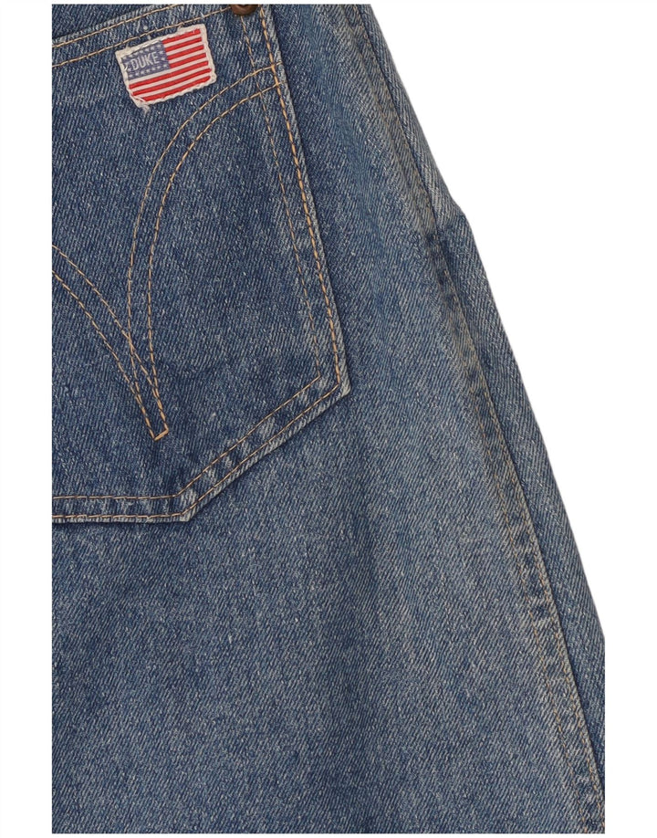 DUKE Womens Denim Shorts W28 Medium  Blue