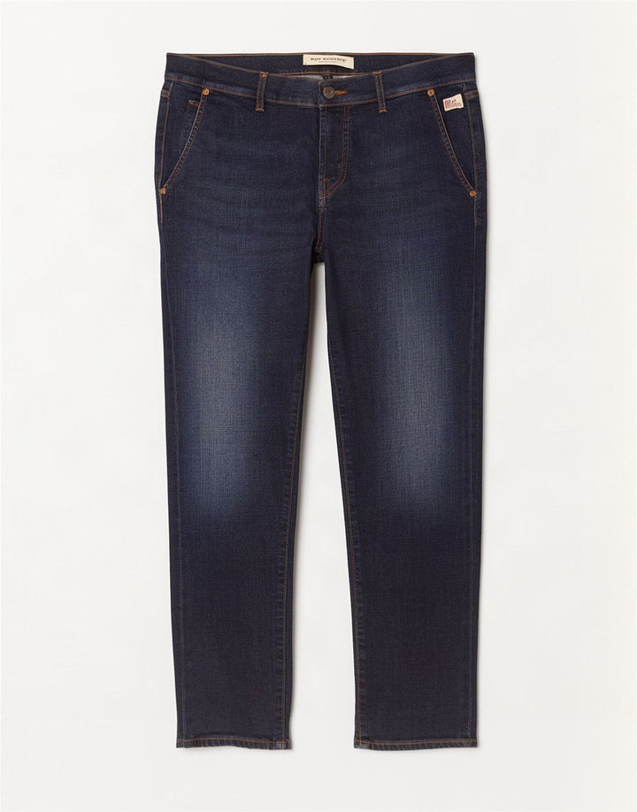 Roy Rogers Slim Jeans til mænd W36 L32 Marineblå bomuld