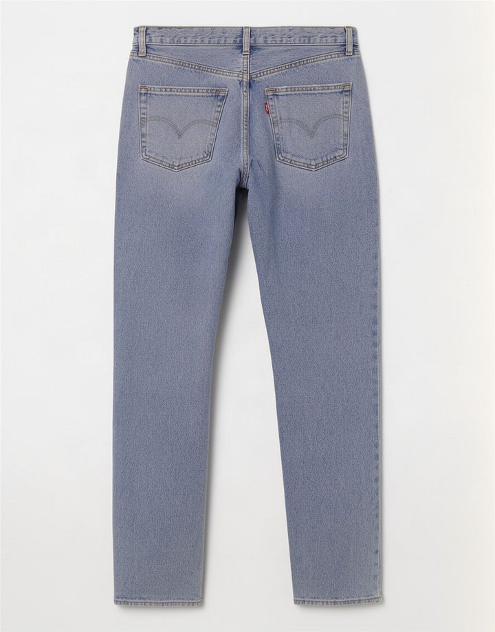 Levi's Womens Distressed Straight Jeans W26 L30 Blue Cotton
