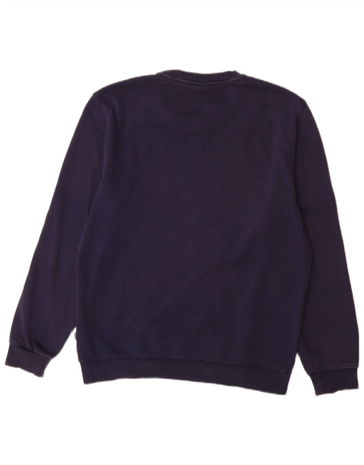 Puma Herre grafisk sweatshirt Jumper Medium Navyblå Bomuld