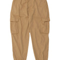 Zara Mens Crop Joggers Cargo Trousers Medium W31 L25 Beige
