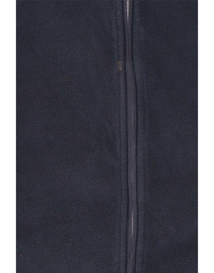 Jaqueta de lã feminina Weird Fish UK 12 poliéster azul marinho médio