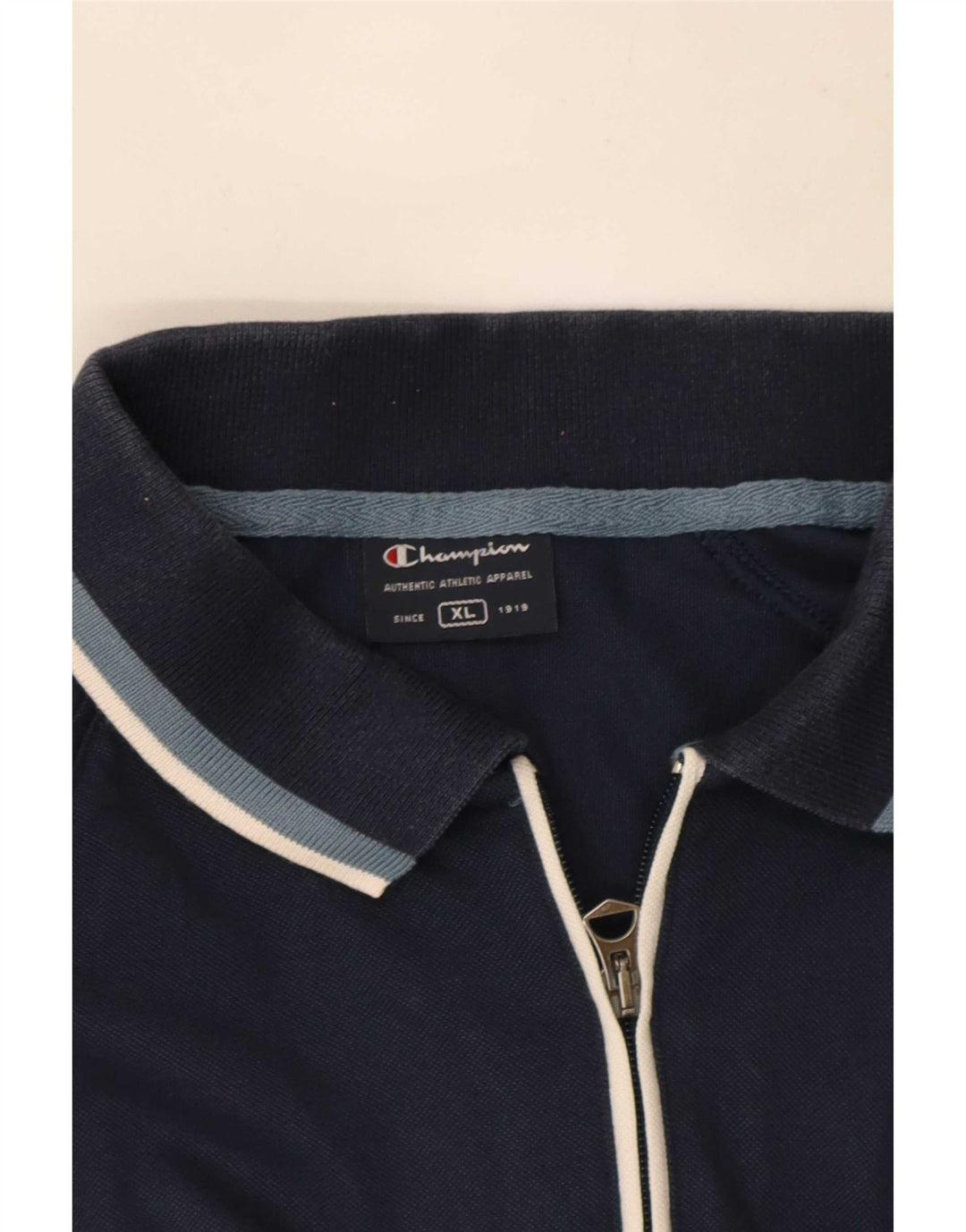 Champion Mens Polo Shirt XL Navy Blue