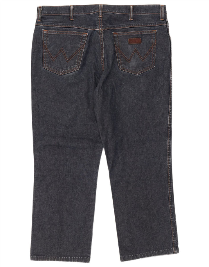 Wrangler Mens Texas Straight Jeans W36 L26 Blue